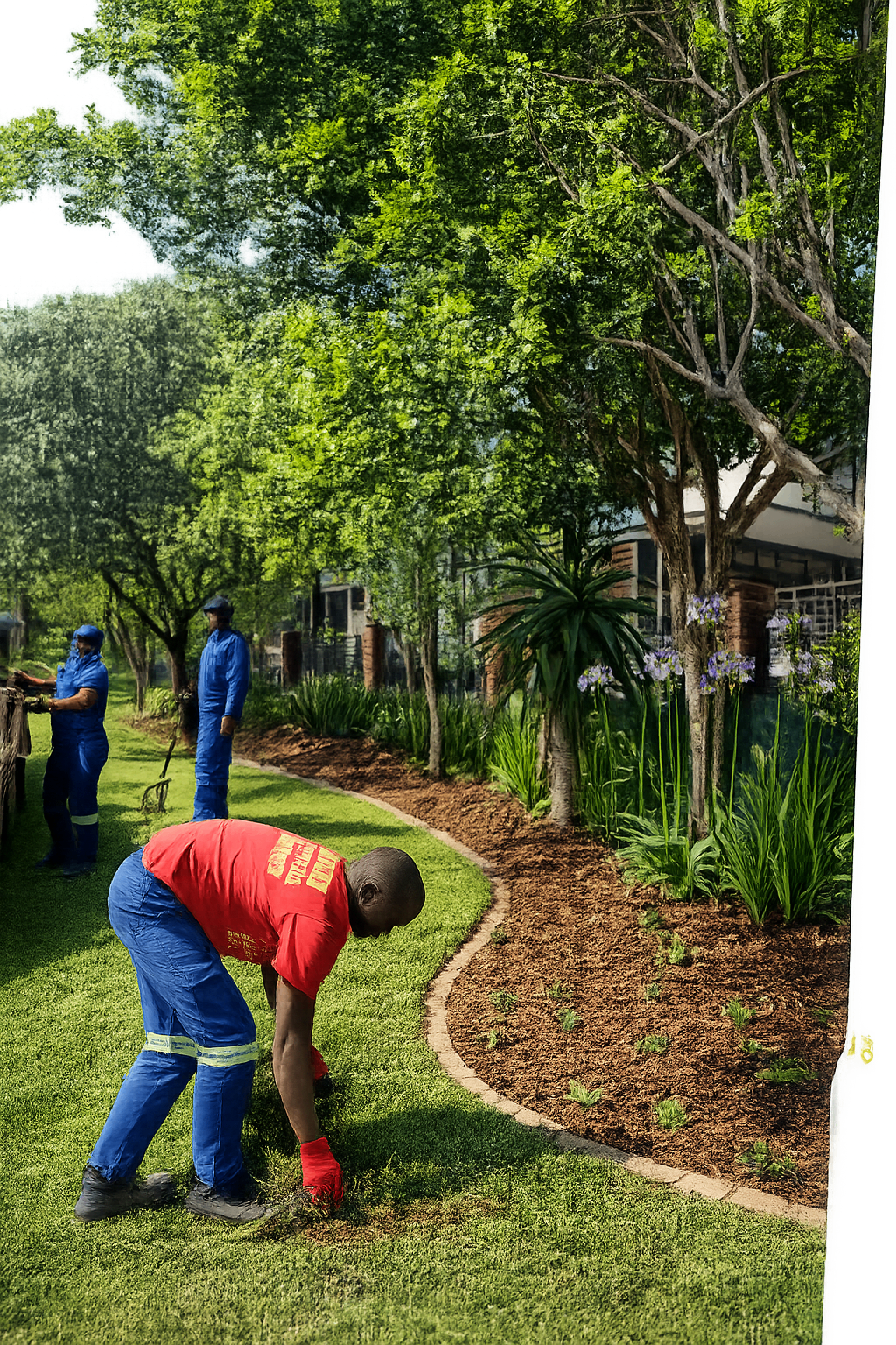 Fresh lawn finish